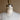 Blair white freshwater pearl necklace hand-knotted on silk cord, shown on a bust