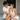 Two women laughing on a porch, one wearing Brenna large freshwater pearl stud earrings and the other wearing our Carolyn Cascading Pear  Earrings