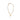 A delicate gold chain necklace featuring irregular white pearls, small gold spacer beads, and two small hanging gold charms, displayed on a solid white background.