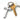 Keychain with a cross-shaped key holder and two keys on a white background