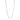 Pearl necklace on a white background