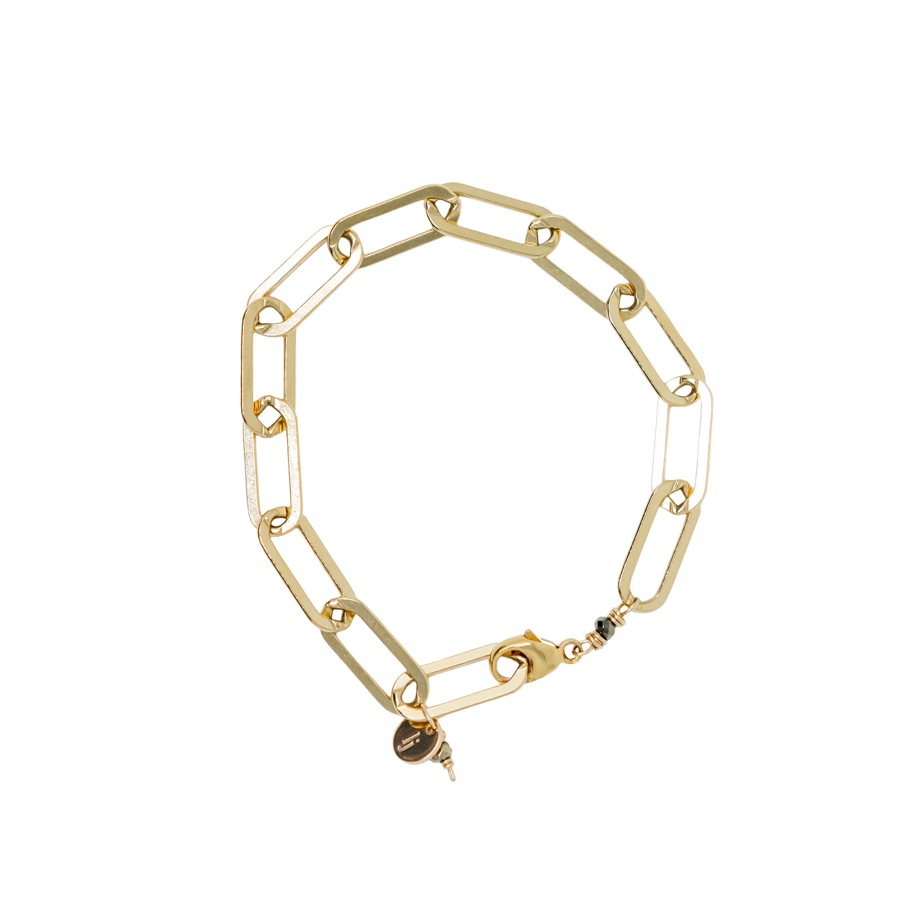Why You Need a 14K Gold Paperclip Bracelet - Liz James Designs